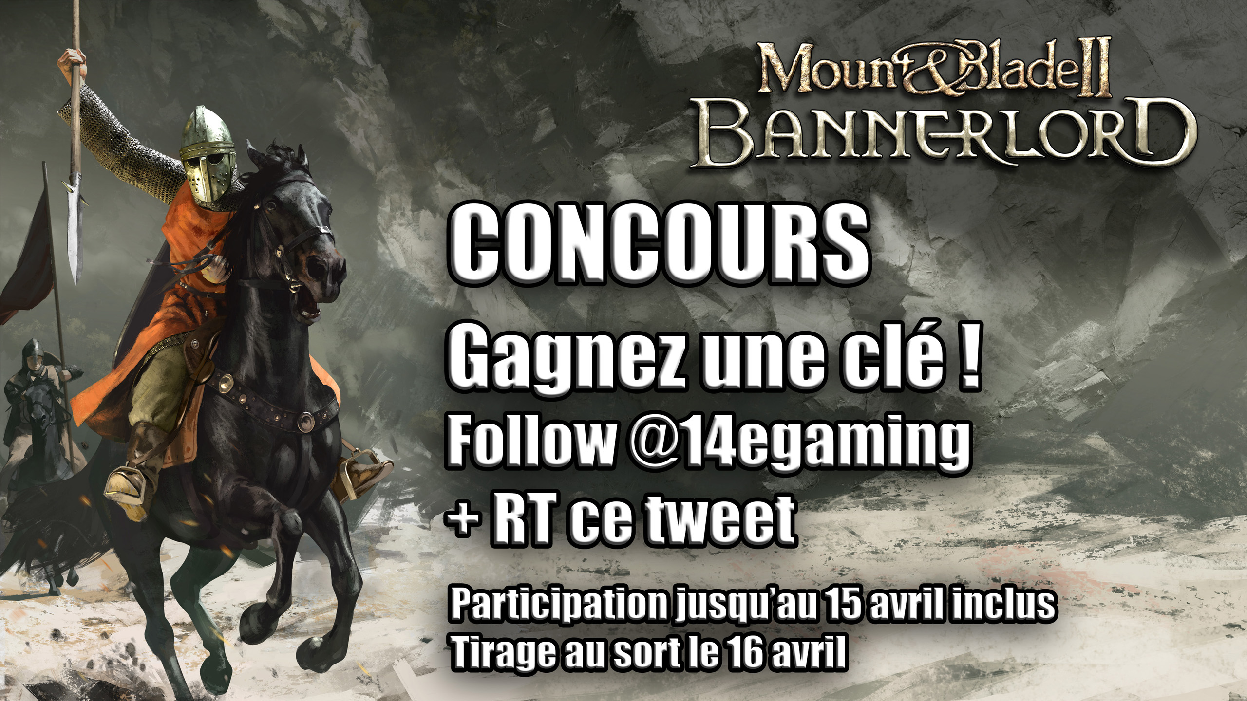 Jeu concours, gagnez une clé Bannerlord !